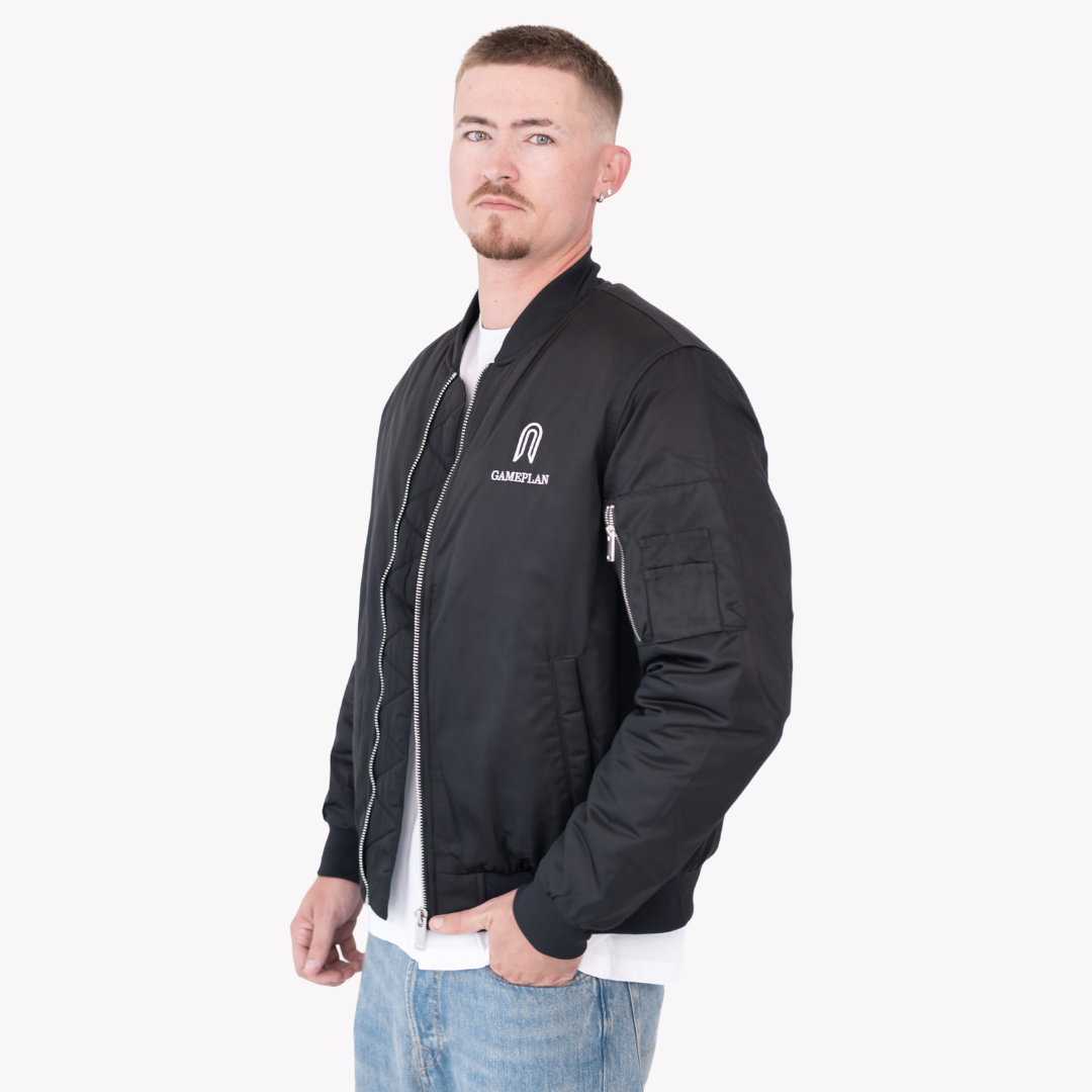 "The Essentials" Bomber Jacket – Structured Versatility