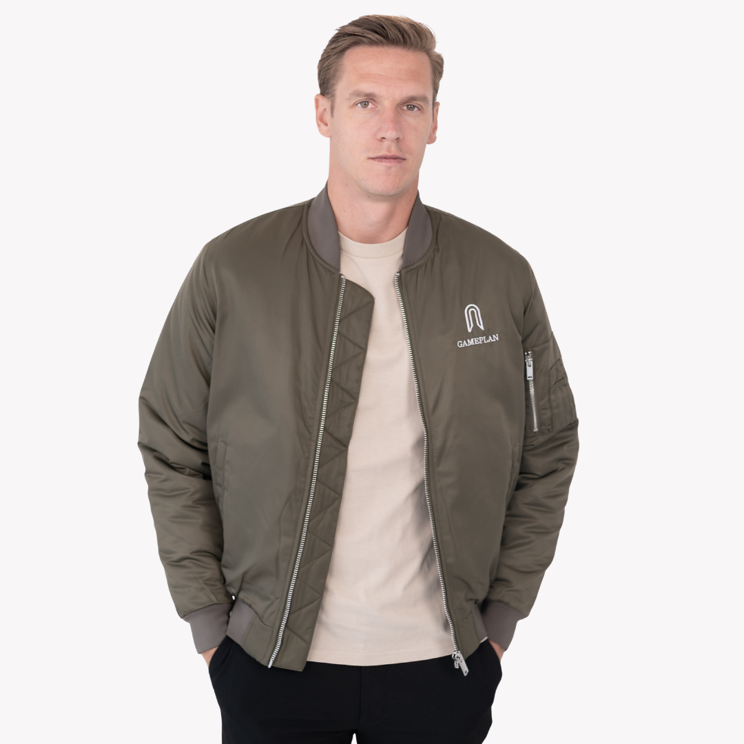 "The Essentials" Bomber Jacket – Structured Versatility