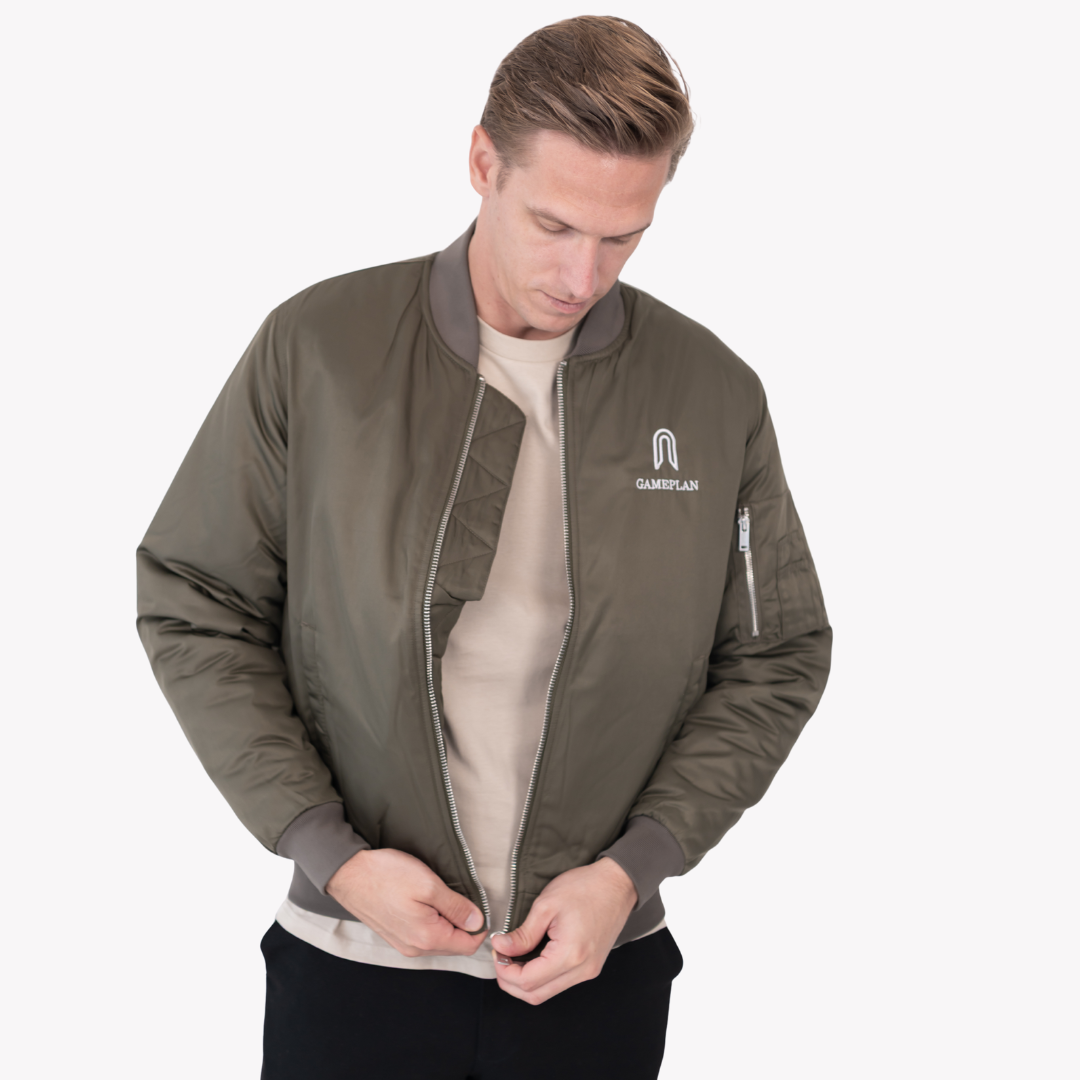 "The Essentials" Bomber Jacket – Structured Versatility