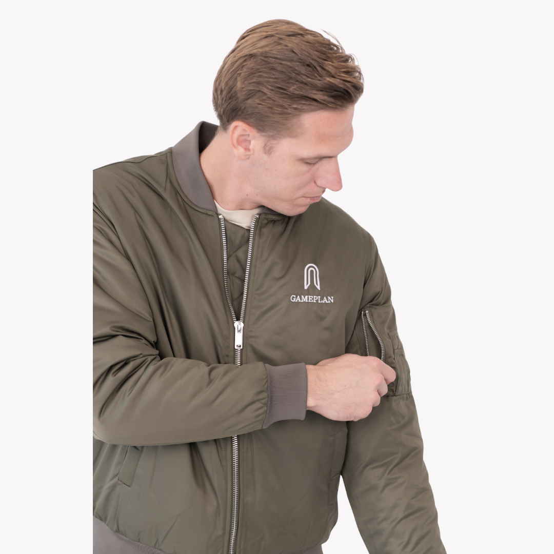 "The Essentials" Bomber Jacket – Structured Versatility